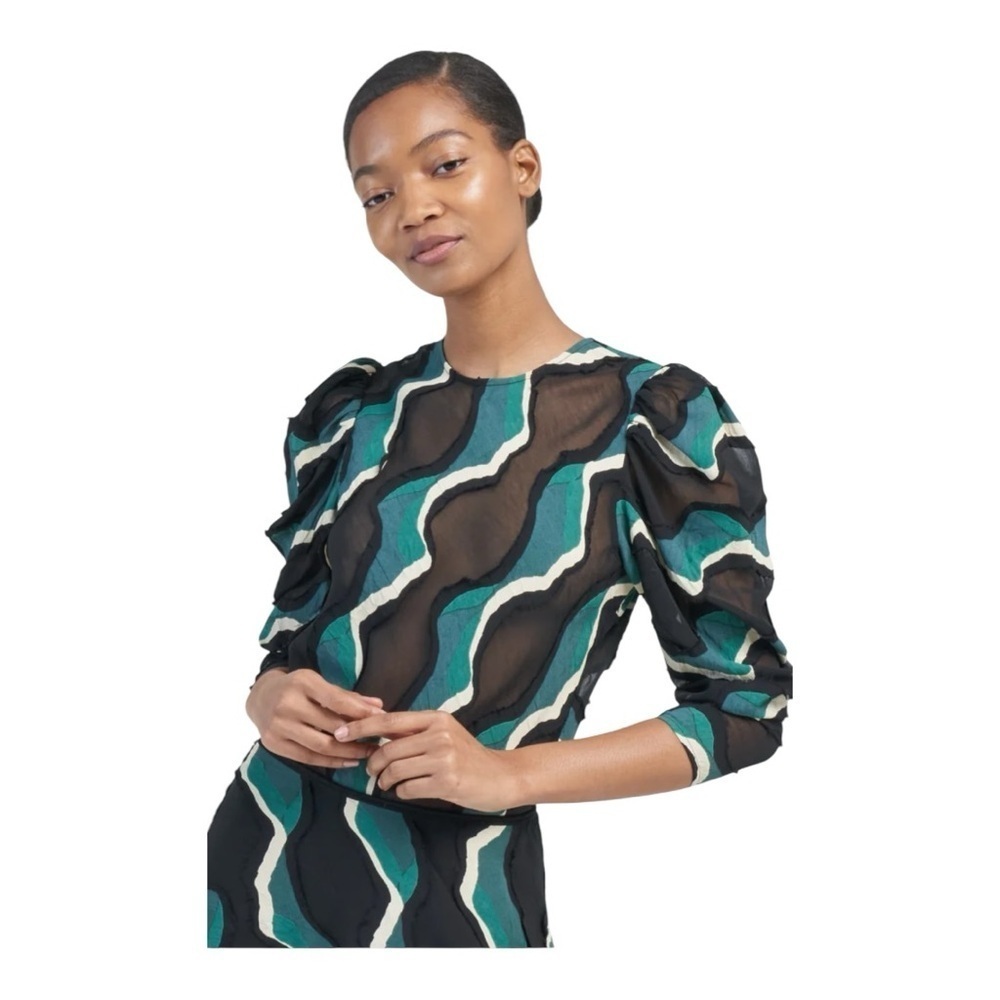 Ulla Johnson Long Sleeve Leyla Blouse Size 2 NWT
